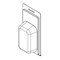 Visipak Thermoform-CLAMSHELL-#211-7.437-3.625-4.000-2.281-1.375-0.020-CLEAR,  211TF - alternate 1